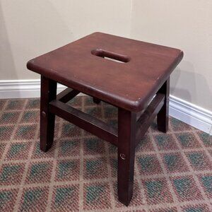 Wooden stool / step
